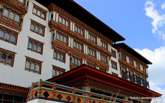 Meridian Hotel, Clock tower road, Thimphu