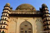 It is the largest dome ever built in India