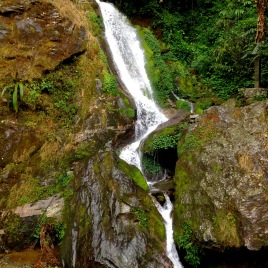 One of the 7sister waterfalls enroute to Lachen