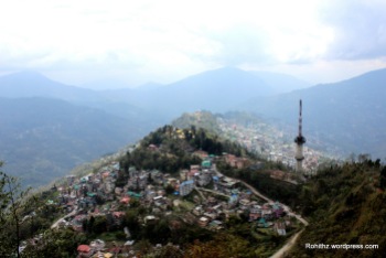 Gangtok city overview