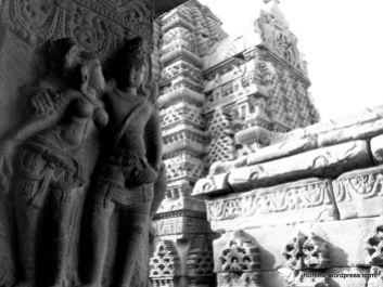 Mithuna(Dampati) or gracious couple sculpture on Mallikarjuna temple