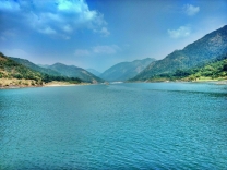 view of Godavari river & Papi kondalu from our cruise