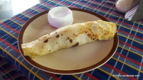 Banana pancake with Icecream